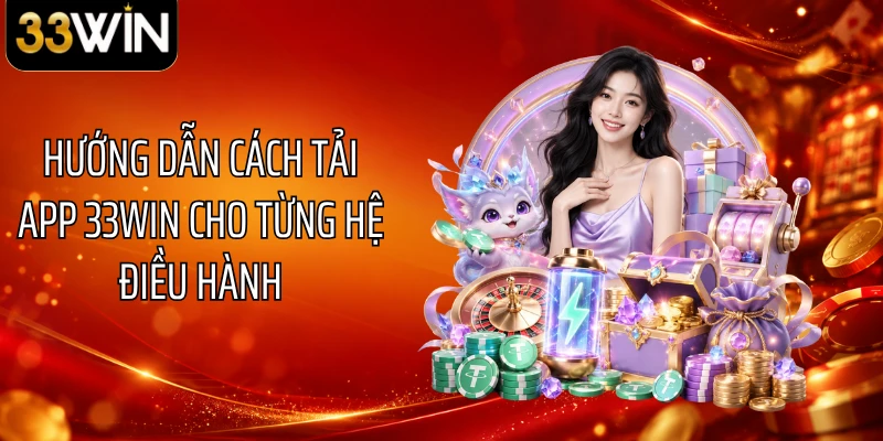 Hướng dẫn cách tải app 33WIN cho từng hệ điều hành