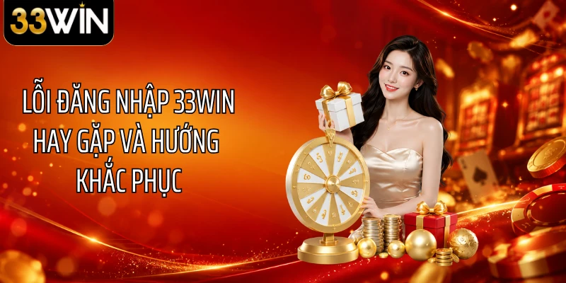 Lỗi đăng nhập 33WIN hay gặp và hướng khắc phục
