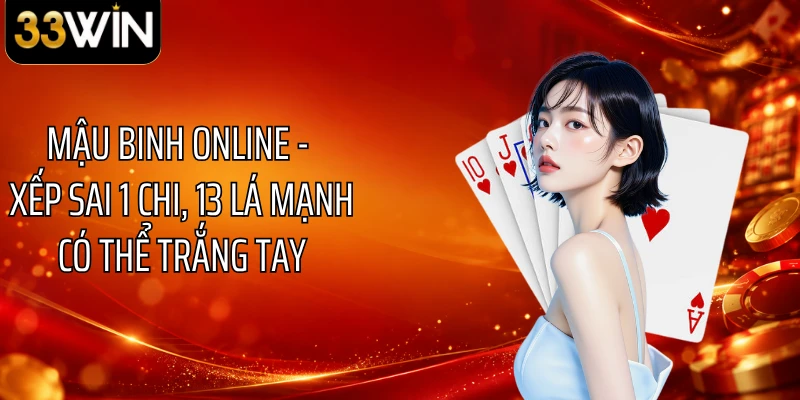 Mậu Binh Online - Xếp Sai 1 Chi, 13 Lá Mạnh Có Thể Trắng Tay