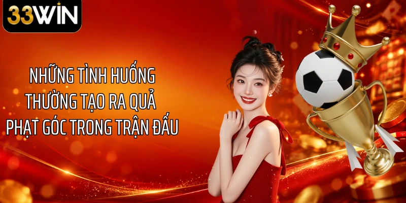 Những tình huống thường tạo ra quả phạt góc trong trận đấu 