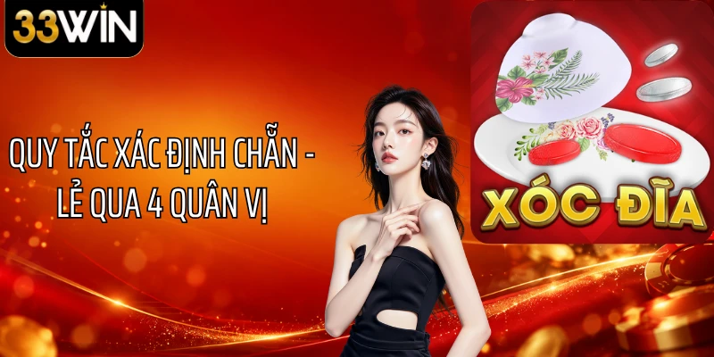 Quy tắc xác định Chẵn - Lẻ qua 4 quân vị