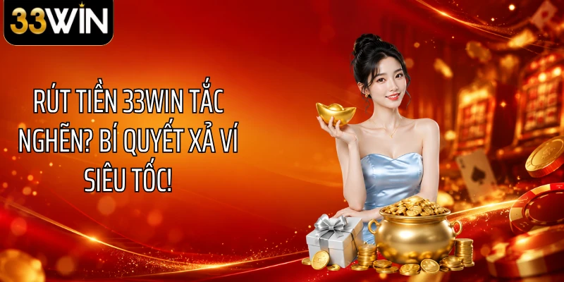 Rút Tiền 33WIN Tắc Nghẽn? Bí Quyết Xả Ví Siêu Tốc!
